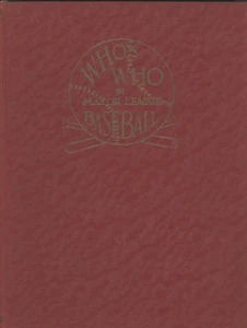 WHO'S WHO in BASEBALL, by Speed Johnson,1933, Hardbound - Picture 1 of 1