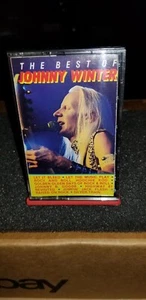 The Best of JOHNNY WINTER Greatest Hits (Cassette Tape) Album - VINTAGE COMPLETE - Picture 1 of 7