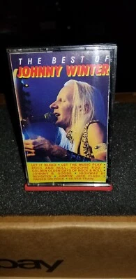 The Best of JOHNNY WINTER Greatest Hits (Cassette Tape) Album - VINTAGE COMPLETE - Image 1 of 4