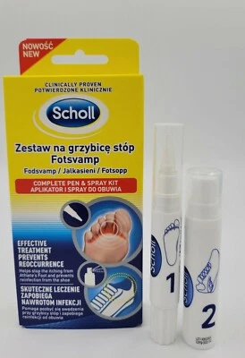DR. SCHOLL'S Scholl Athletes Foot Kit Complete Applicator Pen & Shoe Spray Kit
