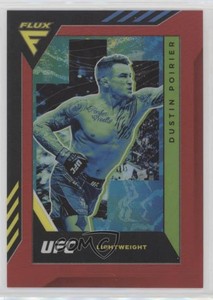 2022 Panini Chronicles UFC Flux Red /199 Dustin Poirier #333