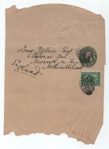 Pieza de cubierta de Estados Unidos 1913 Pan-Pacific 1c SC397 El Paso a Inglaterra - Imagen 1 de 1