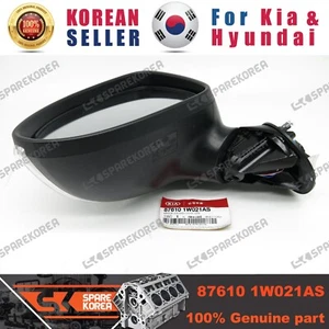 Genuine/OEM 876101W021AS MIRROR SUB ASSY-O/S RR VIEW, LH para Kia New Pride (Rio) - Imagen 1 de 3