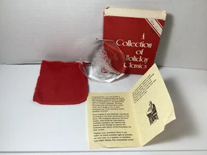 Vintage 1981 "A Collection Of Holiday Classics" Acryl Lazer Cut Ornament - Bild 1 von 8