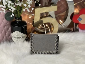 STELLA MCCARTNEY GRAU FALABELLA KLEINE KLAPPE DREIFACH GEFALTETE GELDBÖRSE - Bild 1 von 13