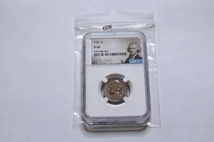1960 NGC PF68 Proof Jefferson Nickel!!  5c Beautiful Coin! Portrait label!  E578 - Picture 1 of 2