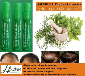 3 AMPOLLAS 8 ML PERDIDA DE CABELLO TRATAMIENTO UNISEX FORMULA MEJORADA - Picture 1 of 1