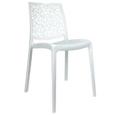 Sedia Da Interno Esterno In Polipropilene Giardino Impilabile Di Design Moderne  - Immagine 1 di 3