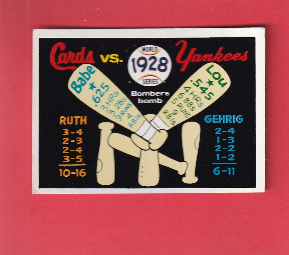 1970 Fleer Baseball (#5-61) - Pick A Card, VG-MT condition - Image 1 of 1