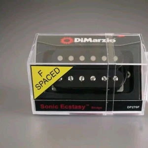 DiMarzio DP270F Sonic Ecstasy Bridge Black F- Spaced Excellent - Picture 1 of 1