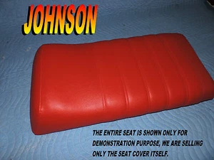 Johnson Rampage 1971-73 New seat cover 27 30 Red 812B - Picture 1 of 3