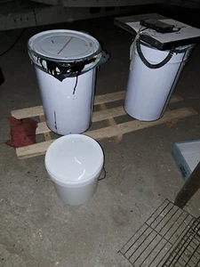 Bitumen 1 x 10 Liter - Silolack Silobitumen Silo Bitumen 9kg Abfüllung 4,00 €/L - Bild 1 von 2