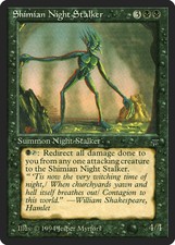 Shimian Night Stalker Legends PLD Black Uncommon MAGIC MTG CARD ABUGames