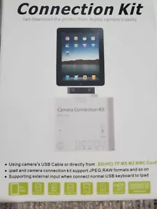 5 in 1 USB Camera Connection Kit Memory Card SD Reader For Apple iPhone iPad - Picture 1 of 8