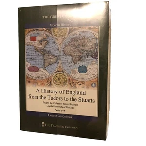 Great Courses A History of England from the Tudors to the Stuarts Book & DVDs - Foto 1 di 8