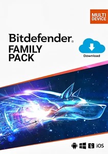 Bitdefender Family Pack|15 Geräte|1 o. 2 Jahre stets aktuell|eMail|Download|ESD - Bild 1 von 3