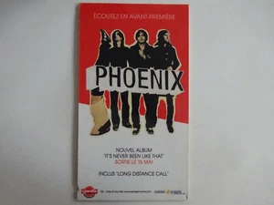 PHOENIX ♦ RARE FRENCH PoS ( PLV ) ♦ IT'S NEVER BEEN LIKE THAT - Imagen 1 de 2