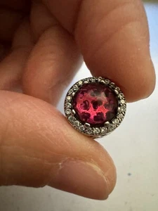 New Genuine Pandora Sparkling Cerise Radiant Hearts Red Charm 791725NCC.. - Picture 1 of 5