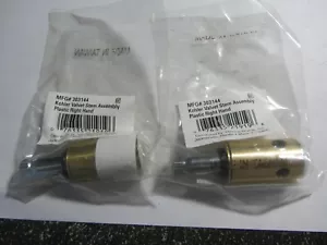 Conjunto de 2 vástagos para válvula Kohler 303144 conjunto de vástago de válvula Kohler plástico diestro - Imagen 1 de 3