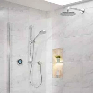 Aqualisa Quartz Digital Shower Dual Concealed Gravity Pumped QZST.A2.BV.DVFW.20 - Picture 1 of 9