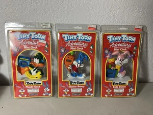 VINTAGE KONVOLUT 3 NEUE 1990 TINY TOONS MINI UHREN - Bild 1 von 5