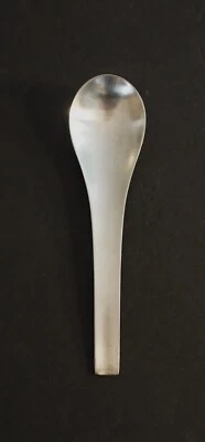 Cuchara sopera Georg Jensen tiburón azul acero inoxidable 6,75" Foto 1 de 4