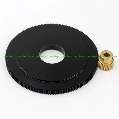 Kit de engranajes de módulo de 180 dientes 30 dientes 0,5 para grúa de pluma montaje de cámara de control remoto Foto 1 de 4