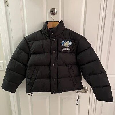 Chaqueta acolchada U2 Pop Mart Tour 97 x Cobles Down mediana M negra principio mgmt Foto 1 de 4