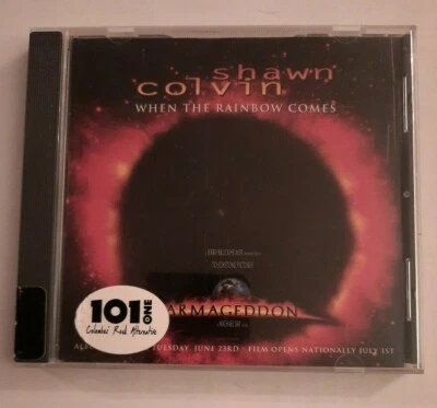 SHAWN COLVIN When the Rainbow Comes PROMO DJ CD single ARMAGEDDON Movie Art 1998 - Image 1 of 4