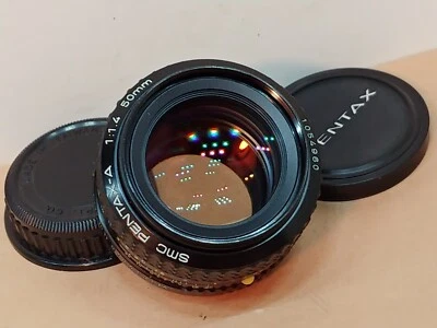 SMC Pentax A 50mm 1:1.4 Manual Focus Lens K Mount ........#qty21442 - Image 1 of 4