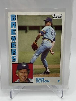 1984 Topps Don Sutton Baseball Card #35 NM-Mint FREE SHIPPING - Imagem 1 de 3