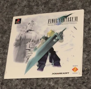 Final Fantasy VII 7 Demo Disc Squaresoft Playstation Previews PS1 Sony 97 SEALED - Picture 1 of 6