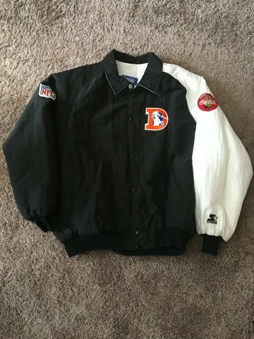Starter Denver Broncos Jacket/Jersey Size XL Coca Cola rare  Von Miller Cover