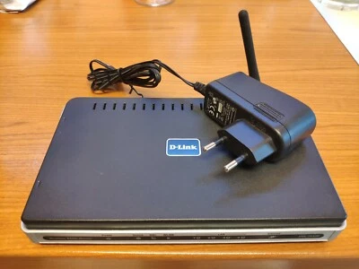 D-Link DSL-2640B Modem Router Wireless G ADSL2+ Wi-Fi 2,4Ghz - Immagine 1 di 2