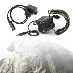 H60 Sound Pickup Noise Reduction CS Headset For Hytera PD600 PD602 PD602g PD605 - Zdjęcie 1 z 16