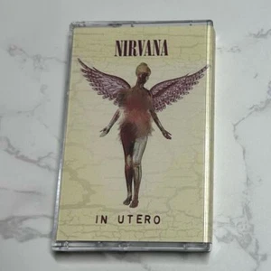 Nirvana In Utero Retro Album Tape Sealed Cassettes - Foto 1 di 3