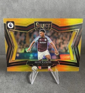 2024-25 panini select premier league Ollie Watkins Gold Field Level 01/10!! - Picture 1 of 2