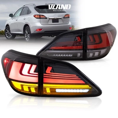 Luces traseras LED COMPLETAS para LEXUS RX Series 2010-2015 lente transparente VLAND CON secuencial Foto 1 de 4