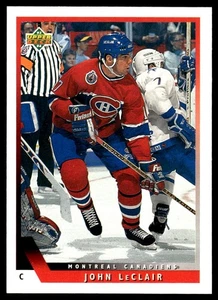 1993-94 Upper Deck #167 John LeClair Montreal Canadiens Hockey Card - Picture 1 of 2