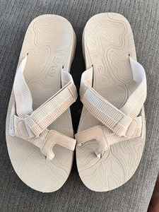 Teva Revive 95 Slide Sandals Sesame Men’s Comfort Size US 12M - Picture 1 of 8
