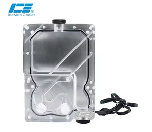 Ncase M1 DDC Water Tank Small Reservoir V4 V5 V6 Support 8cm 9cm Fan Holes A-RGB - Picture 1 of 24