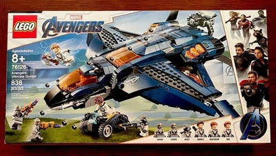 LEGO 76126 Marvel Super Heroes Avengers Ultimate Quinjet Sealed Brand New 2019! - Image 1 of 4