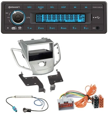 Continental MP3 DAB USB Bluetooth Autoradio für Ford Fiesta 08-10 JA8 ohne Displ - Bild 1 von 4