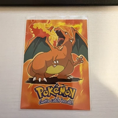 Charizard #06 E6 OF 12 - Pokemon Topps TV Animation Trading Card  - Image 1 of 2