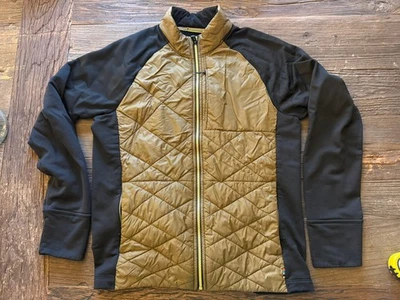 SmartWool Hybrid Smartloft Jacket Olive Green Black Insulated Wool blend Men 2XL - Image 1 of 3