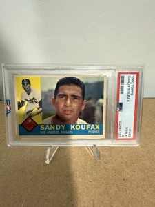 1960 Topps Sandy Koufax PSA 4 VG-EX #343 HOF Dodgers - Set Break Vintage - Picture 1 of 2