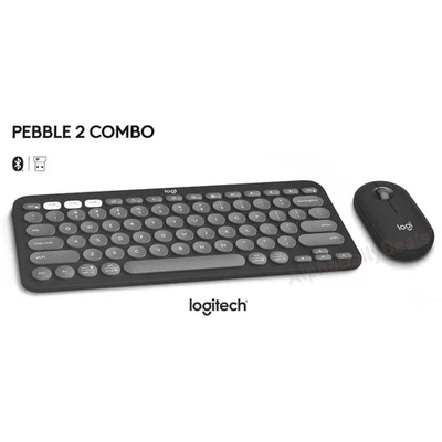 NEW Logitech Pebble 2 Combo Portable Wireless K380S Keyboard M350S Mouse - Image 1 of 4