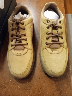 Rockport 男式 K70883 浅砂磨砂男式经典牛津 11 X 宽 — 第 1/4 张图片