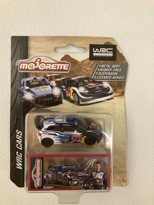 VW Polo R WRC 🏆 Volkswagen  Red Bull Majorette Scala 1:60 - BOXED - Immagine 1 di 3