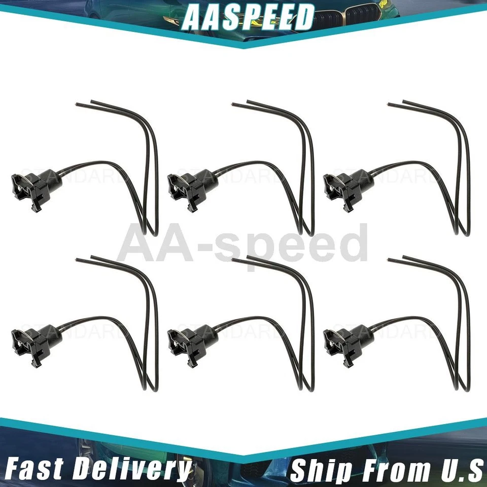 Fuel Injector Connector Fits 1986 1992 1993 1994 Ford E-350 Econoline Club Wagon - Image 1 of 4